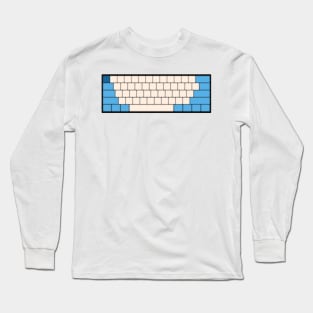 Mechanical Keyboard - Williams F1 Team Colour Scheme Long Sleeve T-Shirt